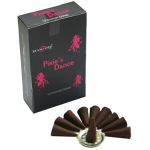 STAMFORD INC. Stamford Pixie's Dance Incense Cones,Packof12, STAMFORD INC. Stamford Pixie's Dance Incense Cones,Packof12,