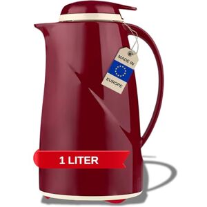 Helios 2934-046 Wave Push Plastic Insulated jug, red Helios 2934-046 Wave Push Plastic Insulated jug, red