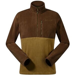 Berghaus Men's Prism Polartec Interactive Fleece Jacket Added Warmth Smart Fit Durable Design, Bark/Oak Moss, S Berghaus Men's Prism Polartec Interactive Fleece Jacket Added Warmth Smart Fit Durable Design, Bark/Oak Moss, S