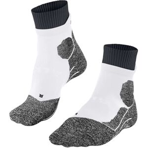FALKE Men's RU Trail M So Functional Yarn Anti-Blister 1 Pair Running Socks, White 2003, 8-9 FALKE Men's RU Trail M So Functional Yarn Anti-Blister 1 Pair Running Socks, White 2003, 8-9