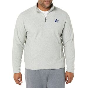 Amazon Essentials Disney Marvel Star Wars Men's Polar Fleece Quarter-Zip Mock Jackets, Happy Mickey, M Amazon Essentials Disney Marvel Star Wars Men's Polar Fleece Quarter-Zip Mock Jackets, Happy Mickey, M