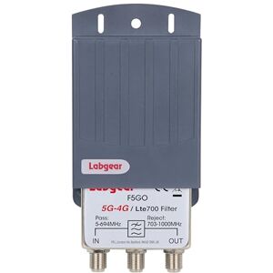Labgear TV Signal Filter LTE 700, 5G & 4G Masthead Outdoor Interference Filter with F-Connections Labgear TV Signal Filter LTE 700, 5G & 4G Masthead Outdoor Interference Filter with F-Connections