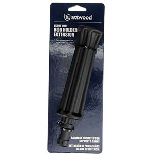 attwood 5016-3 Heavy-Duty Rod Holder Extension, Black, Up to 6 Inches, Mounts to Round or Square 7/8 to 1 1/4-inch-Diameter Rail attwood 5016-3 Heavy-Duty Rod Holder Extension, Black, Up to 6 Inches, Mounts to Round or Square 7/8 to 1 1/4-inch-Diameter Rail