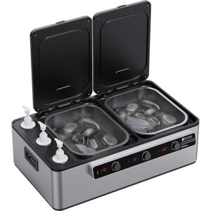 Master Massage Equipment Master Massage Professional Electric 2 in 1 Massage Stone Heater, Steam Cooking Heater & 3 Bottle Massage Oil & Lotion &Gel Warmer-Digital Multifunctional Heating Equipment Combo Master Massage Equipment Master Massage Professional Electric 2 in 1 Massage Stone Heater, Steam Cooking Heater & 3 Bottle Massage Oil & Lotion &Gel Warmer-Digital Multifunctional Heating Equipment Combo