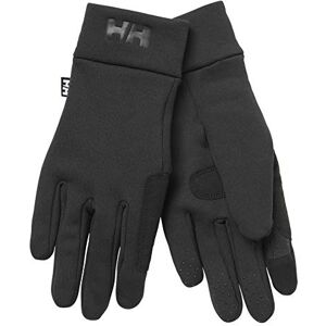 Helly Hansen Fleece Touch Glove Liner, Unisex Design with Touch Screen Fingertips, for Adults, Black, Medium Helly Hansen Fleece Touch Glove Liner, Unisex Design with Touch Screen Fingertips, for Adults, Black, Medium