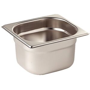 Vogue S431 Stainless Steel 1/6 Gastronorm Pan With Lid For CC051 Wire Stand (Pack of 4) Vogue S431 Stainless Steel 1/6 Gastronorm Pan With Lid For CC051 Wire Stand (Pack of 4)