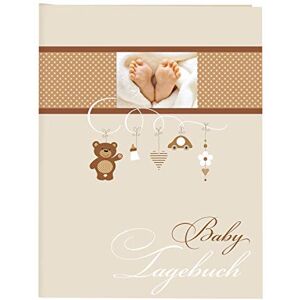Goldbuch 11237 Baby Photo Album/Scrapbook with Little Mobile Design 21 x 28 cm with 44 Illustrated Pages Beige Goldbuch 11237 Baby Photo Album/Scrapbook with Little Mobile Design 21 x 28 cm with 44 Illustrated Pages Beige
