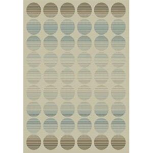 ASPECT Fade Polka Indoor/Outdoor Dots Rug-Blue & Brown Mixed Dots/120x170cm, Beige ASPECT Fade Polka Indoor/Outdoor Dots Rug-Blue & Brown Mixed Dots/120x170cm, Beige