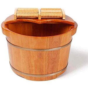 ZXNANA Wooden Foot Bath Barrel Foot Spa Bucket Foot Washing Barrel Pedicure Barrel Footbath with Lid, Pedicure, Detox, Massage Foot Wash Basin Foot Spa Bucket Foot Spa Bucket charitable ZXNANA Wooden Foot Bath Barrel Foot Spa Bucket Foot Washing Barrel Pedicure Barrel Footbath with Lid, Pedicure, Detox, Massage Foot Wash Basin Foot Spa Bucket Foot Spa Bucket charitable