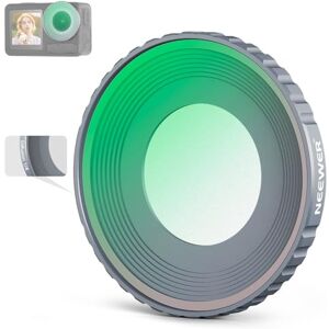NEEWER Black Mist Diffusion 1/4 Filter Compatible with DJI Osmo Action 5 Pro & 4, Multicoated HD Optical Glass Screw On Soft Dreamy Cinematic Effect Filter, FL-N50 NEEWER Black Mist Diffusion 1/4 Filter Compatible with DJI Osmo Action 5 Pro & 4, Multicoated HD Optical Glass Screw On Soft Dreamy Cinematic Effect Filter, FL-N50