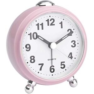 TFA Dostmann Analog Travel Alarm Clock with Silent Hands Retro Alarm Clock Plastic Pink (L) 83 x (W) 53 x (H) 92mm TFA Dostmann Analog Travel Alarm Clock with Silent Hands Retro Alarm Clock Plastic Pink (L) 83 x (W) 53 x (H) 92mm