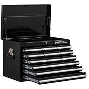 Hilka PTC106 Professional 9 Drawer Tool Chest, black, h42, w66, d305cm Hilka PTC106 Professional 9 Drawer Tool Chest, black, h42, w66, d305cm