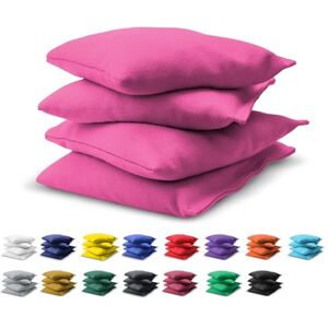 GoSports Cornhole Bean Bags Set of 4 Regulation All Weather Pink GoSports Cornhole Bean Bags Set of 4 Regulation All Weather Pink