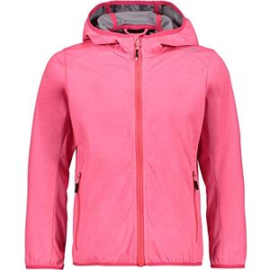 CMP Unisex Children's Lightweight Melange Softshell Jacket with Fixed Hood CMP Unisex Children's Lightweight Melange Softshell Jacket with Fixed Hood