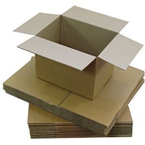 Triplast 483 x 318 x 356mm Large Single Wall 19x12.5x14" Postal Mailing Removal Moving Light Duty Cardboard Boxes (Pack of 5) Triplast 483 x 318 x 356mm Large Single Wall 19x12.5x14" Postal Mailing Removal Moving Light Duty Cardboard Boxes (Pack of 5)