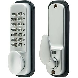 Sterling S2235 Digital Door with 14-Button and Hold Back Function Satin Chrome Sterling S2235 Digital Door with 14-Button and Hold Back Function Satin Chrome