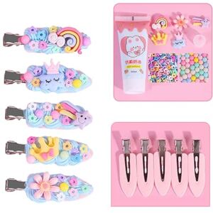 Shuade Crafty Hairpin Making Supplies Complete Hair Clips Base and Decorative Accessories for Kids Adult DIY Hair Accessories Shuade Crafty Hairpin Making Supplies Complete Hair Clips Base and Decorative Accessories for Kids Adult DIY Hair Accessories