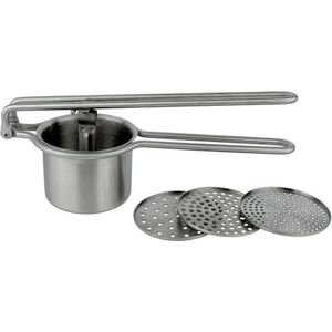 Grunwerg Potato Ricer Hygenic Stainless Steel 3 Multifunctional Blades Mashing Pureeing Juicing 12 cm x 28 cm x 10 cm Grunwerg Potato Ricer Hygenic Stainless Steel 3 Multifunctional Blades Mashing Pureeing Juicing 12 cm x 28 cm x 10 cm