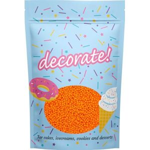 decorate! Pearls 4mm Orange Halloween Cake Topper Sprinkles 500g Edible Polished Cupcake Decorations Party Sprinkles, Great For Halloween Themed Cakes and Bakes decorate! Pearls 4mm Orange Halloween Cake Topper Sprinkles 500g Edible Polished Cupcake Decorations Party Sprinkles, Great For Halloween Themed Cakes and Bakes