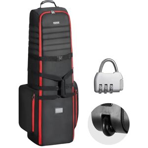 VEVOR Golf Travel Bag, Outdoors Soft-Sided Golf Travel Cover, Heavy Duty 1800D Polyester Oxford Wear-Resistant Waterproof, Padded Luggage Case with Wheels, Foldable Club Storage Bag for Airline VEVOR Golf Travel Bag, Outdoors Soft-Sided Golf Travel Cover, Heavy Duty 1800D Polyester Oxford Wear-Resistant Waterproof, Padded Luggage Case with Wheels, Foldable Club Storage Bag for Airline