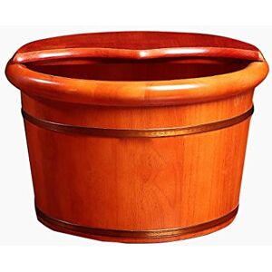 ZAJCI Wooden Barrel Foot Spa Large Foot Bath Basin, Glitzy Foot Spa, Pedicure Foot Bath, Foot Basin for Soaking Feet, Wood Bucket with Lid,Oak. ZAJCI Wooden Barrel Foot Spa Large Foot Bath Basin, Glitzy Foot Spa, Pedicure Foot Bath, Foot Basin for Soaking Feet, Wood Bucket with Lid,Oak.
