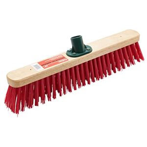 ProDec 18 Inch Synthetic Fibre Sweeping Broom Head for Heavy Duty Outdoor Sweeping ProDec 18 Inch Synthetic Fibre Sweeping Broom Head for Heavy Duty Outdoor Sweeping