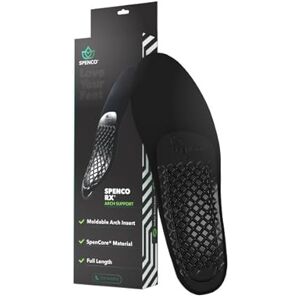 Spenco RX Orthotic Arch Support Insoles – Full-Length Moldable Arch Inserts with Shock Absorption Heel-to-Toe Comfort, Odor Control, and Custom Fit For Casual, Athletic, and Boot Use- UK Größe 7-8 Spenco RX Orthotic Arch Support Insoles – Full-Length Moldable Arch Inserts with Shock Absorption Heel-to-Toe Comfort, Odor Control, and Custom Fit For Casual, Athletic, and Boot Use- UK Größe 7-8