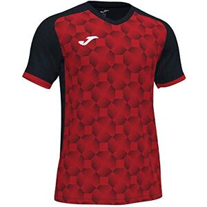 Joma Supernova III Men's Short-Sleeved T-Shirt Black-red Joma Supernova III Men's Short-Sleeved T-Shirt Black-red