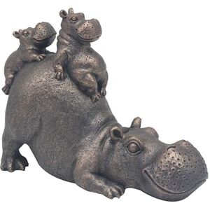 The Leonardo Collection Happy Hippo With Babies Home Decor Figurines & Ornaments For Home & Office Decorative Accessories Statues For Indoor & Outdoor Lovely Gifts for Women & Men The Leonardo Collection Happy Hippo With Babies Home Decor Figurines & Ornaments For Home & Office Decorative Accessories Statues For Indoor & Outdoor Lovely Gifts for Women & Men