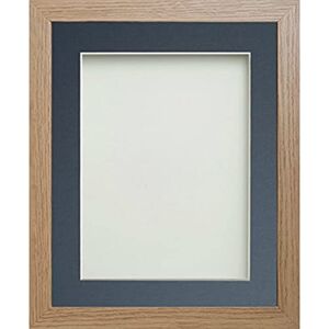 Frame Company Allington Range Picture Photo Frame with Blue Mount for 5x3-Inch Image Size, Wood, Beech, 8x6-Inch Frame Company Allington Range Picture Photo Frame with Blue Mount for 5x3-Inch Image Size, Wood, Beech, 8x6-Inch