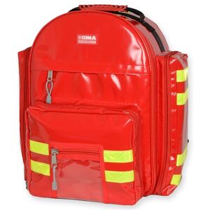 GIMA 27172 Logic 2 Rusksack, Backpack, Polyester PVC coated, Red Colour, Large Size, Dimensions 40x25x47 cm, for Rescuers, Trauma Doctors, Paramedics, First Aid and Civil Protection Professionals GIMA 27172 Logic 2 Rusksack, Backpack, Polyester PVC coated, Red Colour, Large Size, Dimensions 40x25x47 cm, for Rescuers, Trauma Doctors, Paramedics, First Aid and Civil Protection Professionals