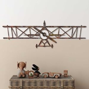 Hanah Home Hand-Painted Decorative Metal Wall Accessory, 23 x 70 cm, 1.5 mm Thick, Antique Finish, Unique Art Piece for Home Decor, Adds Charm & Style Hanah Home Hand-Painted Decorative Metal Wall Accessory, 23 x 70 cm, 1.5 mm Thick, Antique Finish, Unique Art Piece for Home Decor, Adds Charm & Style