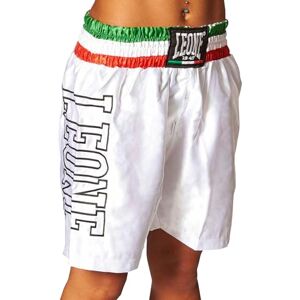 LEONE 1947 , Boxing Shorts, White, L, AB733 LEONE 1947 , Boxing Shorts, White, L, AB733