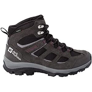 Jack Wolfskin Vojo 3 Texapore Mid W, Women’s shoes, Dark Steel/Purple, 6 UK (39.5 EU) Jack Wolfskin Vojo 3 Texapore Mid W, Women’s shoes, Dark Steel/Purple, 6 UK (39.5 EU)