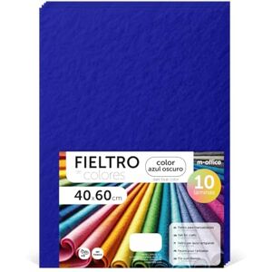 m-office Felt for Crafts, Coloured Felt, Soft and Flexible, Sewing Material, Patchwork Fabrics, Ideal for DIY Projects, Crafts or Decoration, 40 x 60 cm (Dark Blue, 10 Pcs) m-office Felt for Crafts, Coloured Felt, Soft and Flexible, Sewing Material, Patchwork Fabrics, Ideal for DIY Projects, Crafts or Decoration, 40 x 60 cm (Dark Blue, 10 Pcs)