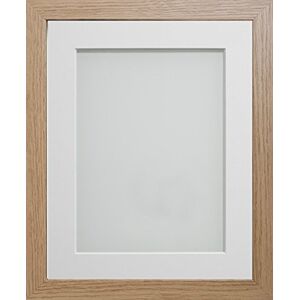 Frame Company Allington Range Beech Picture Photo Frame with White Mount Mount, 12x10 for pic size 9x7' * Choice of Sizes* Fitted with Glass Frame Company Allington Range Beech Picture Photo Frame with White Mount Mount, 12x10 for pic size 9x7' * Choice of Sizes* Fitted with Glass