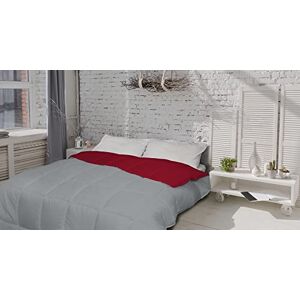 MB HOME BASIC Two-tone Winter Down Jacket Iceland, Bordeaux/Light Grey, Double MB HOME BASIC Two-tone Winter Down Jacket Iceland, Bordeaux/Light Grey, Double