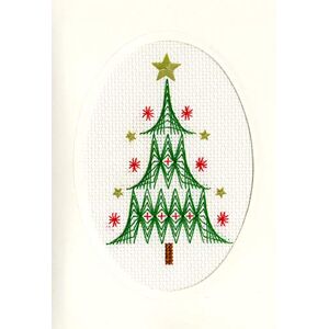 Bothy Threads Cross Stitch Kit Christmas Card Christmas Tree Bothy Threads Cross Stitch Kit Christmas Card Christmas Tree
