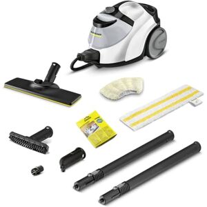 Kärcher SC 5 EasyFix Steam Cleaner with hot water connection, steam pressure: 4.2 bar, heating time: 3 min, area: approx. 150 m², tank: 0.5 l + 1.5 l, incl. floor cleaning set EasyFix and nozzles Kärcher SC 5 EasyFix Steam Cleaner with hot water connection, steam pressure: 4.2 bar, heating time: 3 min, area: approx. 150 m², tank: 0.5 l + 1.5 l, incl. floor cleaning set EasyFix and nozzles