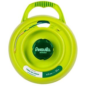 Anguila Max Cable Guide + Universal Drum Fibreglass Reinforced + Nylon Mixed Clamps Colour Green Diameter 3 mm 32 m Anguila Max Cable Guide + Universal Drum Fibreglass Reinforced + Nylon Mixed Clamps Colour Green Diameter 3 mm 32 m