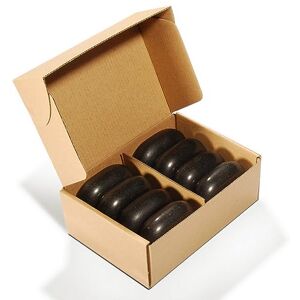 Master Massage Equipment Master Massage 8-Piece Black Lava Hot Stone Massage Set Large Oval Stones7.7 x 5.7X 2.7cm Natural Basalt Massage Stones for Professional, Spa, Massage Therapy Master Massage Equipment Master Massage 8-Piece Black Lava Hot Stone Massage Set Large Oval Stones7.7 x 5.7X 2.7cm Natural Basalt Massage Stones for Professional, Spa, Massage Therapy