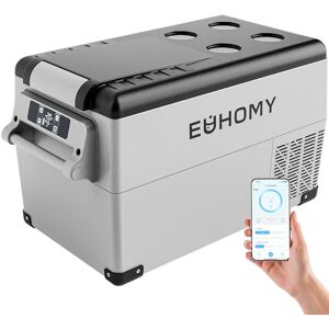 EUHOMY 30.6L Portable Compressor Fridge 12V/24V DC & 100-240V AC Car Refrigerator with App Control &LCD Panel Fast Cooling (-20°C~20°C) Energy-Efficient 45W for Camping, Trucks, Home & Travel EUHOMY 30.6L Portable Compressor Fridge 12V/24V DC & 100-240V AC Car Refrigerator with App Control &LCD Panel Fast Cooling (-20°C~20°C) Energy-Efficient 45W for Camping, Trucks, Home & Travel