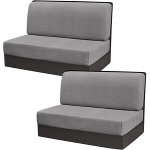 Gollense RV Dinette Cushion Covers, Stretch Camper Dinette Cushion Covers, Sectional Replacement RV Seat Covers for Travel Trailer Couch includes 2 Backrest Cover & 2 Bench Cover (T-Grey) Gollense RV Dinette Cushion Covers, Stretch Camper Dinette Cushion Covers, Sectional Replacement RV Seat Covers for Travel Trailer Couch includes 2 Backrest Cover & 2 Bench Cover (T-Grey)
