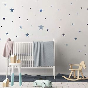 Ambiance Sticker Wall Stickers for Children Baby Room Decoration Wall Stickers 50 Blue Stars Wall Sticker for Boys H30 x L40 cm Ambiance Sticker Wall Stickers for Children Baby Room Decoration Wall Stickers 50 Blue Stars Wall Sticker for Boys H30 x L40 cm