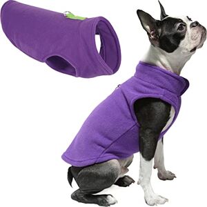 GOOBY Every Day Fleece Cold Weather Vest for Small Dogs, Large, Lavender GOOBY Every Day Fleece Cold Weather Vest for Small Dogs, Large, Lavender