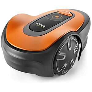 Flymo EasiLife 150 GO Robotic Lawn Mower Cuts Up to 150 sq m, Ultra Quiet Mowing, Manicured Lawn, Bluetooth Application Control, Safety Sensors, Hose Washable, Lifestyle Functions, Orange and Grey Flymo EasiLife 150 GO Robotic Lawn Mower Cuts Up to 150 sq m, Ultra Quiet Mowing, Manicured Lawn, Bluetooth Application Control, Safety Sensors, Hose Washable, Lifestyle Functions, Orange and Grey