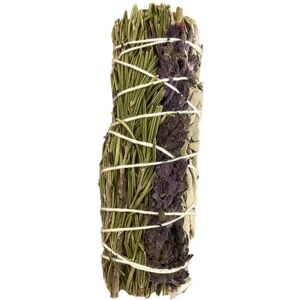 VIE Smudge Stick, White Sage, Lavender and Rosemary 4", Pack of 6 VIE Smudge Stick, White Sage, Lavender and Rosemary 4", Pack of 6