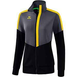Erima Squad Trainings Jacket Slate Grey/Black/Yellow, 38 Erima Squad Trainings Jacket Slate Grey/Black/Yellow, 38