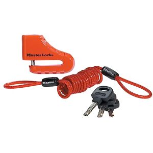 Master Lock 8303EURDPS Motorbike and Escooter Lock Disc Braker Lock, 5 cm Disc Braker, Steel Shackle Master Lock 8303EURDPS Motorbike and Escooter Lock Disc Braker Lock, 5 cm Disc Braker, Steel Shackle