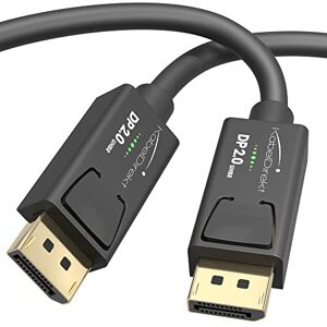 KabelDirekt – 8K DisplayPort Cable 2.0 – 2m – DP 2.0 cable with special A.I.S. shielding for gaming PCs/gaming laptops and high resolution 4K / 8K or super fast 144Hz, 240Hz or 360Hz KabelDirekt – 8K DisplayPort Cable 2.0 – 2m – DP 2.0 cable with special A.I.S. shielding for gaming PCs/gaming laptops and high resolution 4K / 8K or super fast 144Hz, 240Hz or 360Hz